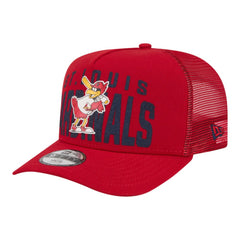 St. Louis Cardinals New Era Youth Logo Fade A-Frame 9FIFTY Snapback Hat for sale