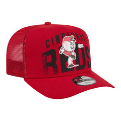 Cincinnati Reds New Era Youth Logo Fade A-Frame 9FIFTY Snapback Hat Sale