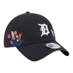 Detroit Tigers New Era Women's Wildflower Casual Classic Adjustable Hat for sale