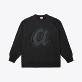 Atlanta Braves Mitchell & Ness Phantom Fleece Crewneck Sweatshirt discount