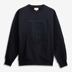 Detroit Tigers Mitchell & Ness Phantom Fleece Crewneck Sweatshirt On Sale