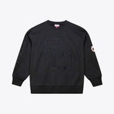 San Diego Padres Mitchell & Ness Phantom Fleece Crewneck Sweatshirt On Sale