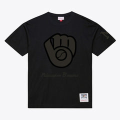 Milwaukee Brewers Mitchell & Ness Cooperstown Collection Phantom T-Shirt discount