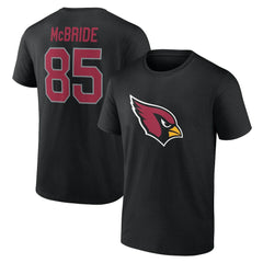 Trey McBride Arizona Cardinals Icon Name & Number T-Shirt Black - NFL