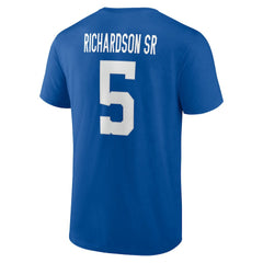 Anthony Richardson Sr. Indianapolis Colts Icon Name & Number T-Shirt Royal - NFL
