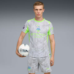 Puma Manchester City 2025/26 Third Jerseys - Green/Neon Green