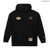 Mitchell & Ness - Los Angeles Lakers x BLACKPINK Pullover Hoodie - Black - Limited Edition