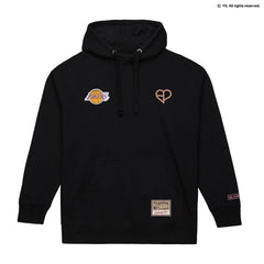 Mitchell & Ness - Los Angeles Lakers x BLACKPINK Pullover Hoodie - Black - Limited Edition