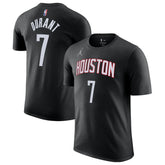 NBA - Kevin Durant Houston Rockets Jordan Brand Statement Edition Name & Number T-Shirt - Black