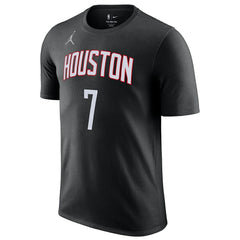 NBA - Kevin Durant Houston Rockets Jordan Brand Statement Edition Name & Number T-Shirt - Black