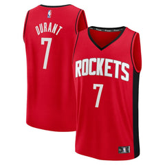 Fanatics - Kevin Durant Houston Rockets Fast Break Replica Player Jersey - Icon Edition - Red
