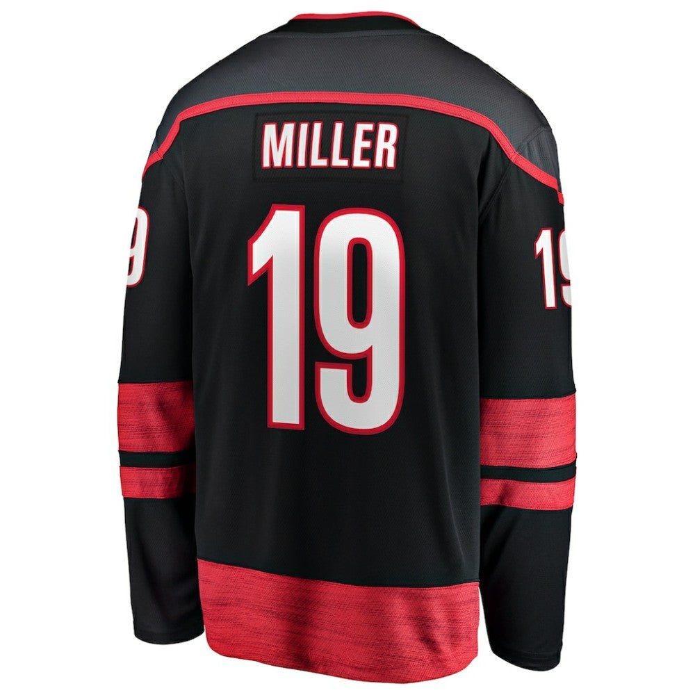 K'Andre Miller Carolina Hurricanes Fanatics Home Breakaway Jersey - Black | NHL Jerseys