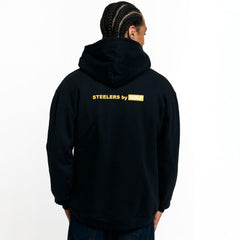 Pittsburgh Steelers Golf Wang Unisex Cutout Hoodie Black - NFL