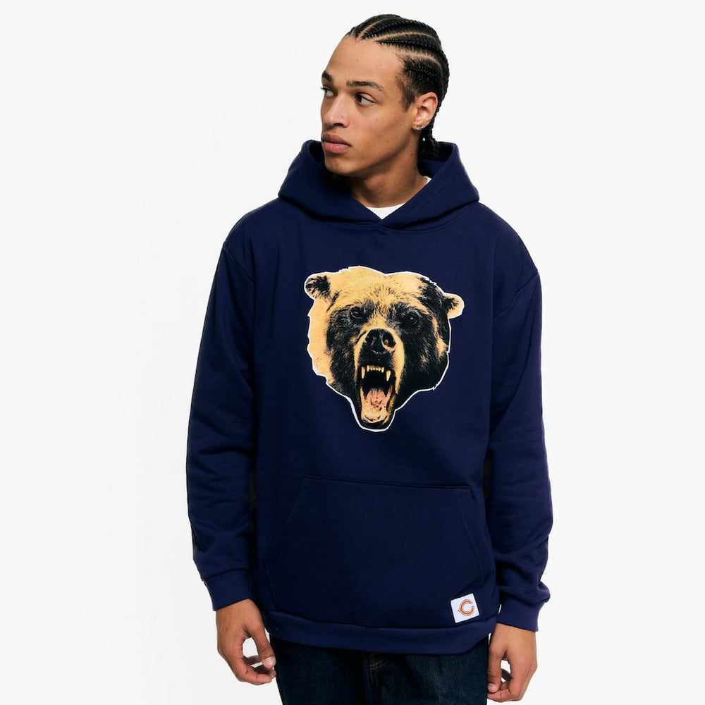 Chicago Bears Golf Wang Unisex Cutout Hoodie Navy - NFL