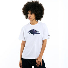 Baltimore Ravens Golf Wang Unisex Cutout T-Shirt White - NFL