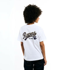 Baltimore Ravens Golf Wang Unisex Cutout T-Shirt White - NFL
