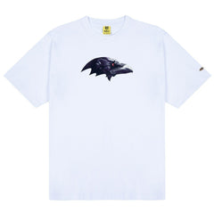 Baltimore Ravens Golf Wang Unisex Cutout T-Shirt White - NFL
