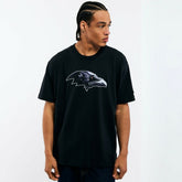 Baltimore Ravens Golf Wang Unisex Cutout T-Shirt Black - NFL