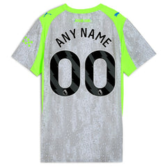 Puma Manchester City Women's 2025/26 Third Replica Custom Jerseys - Green/Neon Green