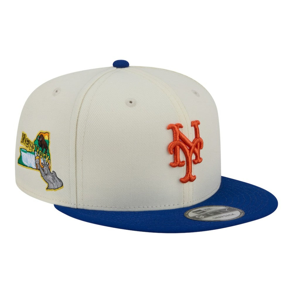 New York Mets New Era Localized 9FIFTY Snapback Hat Online