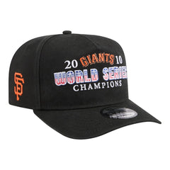 San Francisco Giants New Era 2010 World Series Champions Historic 9FIFTY A-Frame Snapback Hat Lifestyle