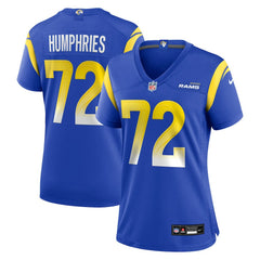 D.J. Humphries Los Angeles Rams Women's Team Game Jersey Royal - Nike