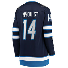 Gustav Nyquist Winnipeg Jets - Fanatics Women's Home Breakaway Jersey Navy
