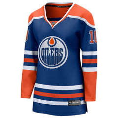 Trent Frederic Edmonton Oilers - Fanatics Women's Home Breakaway Jersey Royal