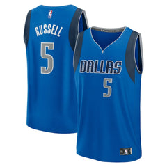 Fanatics - D'Angelo Russell Dallas Mavericks Fast Break Replica Player Jersey - Icon Editi- Blue