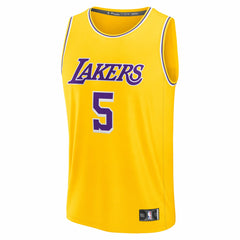 Fanatics - Deandre Ayton Los Angeles Lakers Fast Break Replica Player Jersey - Icon Edition - Gold
