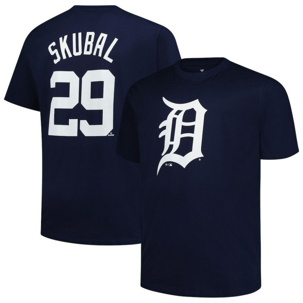 Tarik Skubal Detroit Tigers Fanatics Big & Tall Name & Number T-Shirt Sale