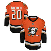 Chris Kreider Anaheim Ducks - Outerstuff Youth Home Replica Jersey Orange