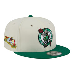New Era - Boston Celtics Injection Localized 9FIFTY Snapback Hat - White