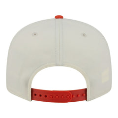 Anaheim Ducks - New Era Injection Localized Two-Tone 9FIFTY Snapback Hat White/Orange