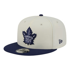 Toronto Maple Leafs - New Era Injection Localized Two-Tone 9FIFTY Snapback Hat White/Navy