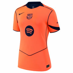 Nike Barcelona Women's 2025/26 Third Replica Jerseys - Orange