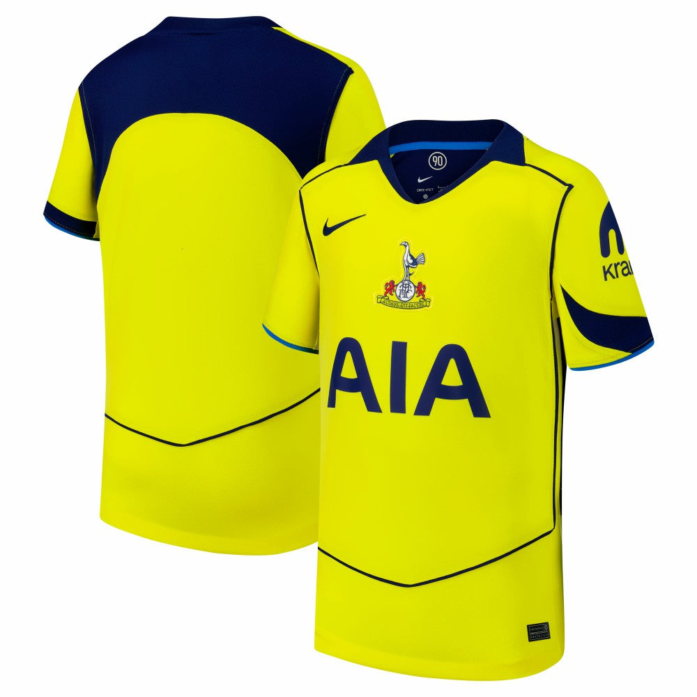 Nike Tottenham Hotspur Youth 2025/26 Third Replica Jerseys - Yellow