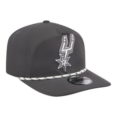 New Era - San Antonio Spurs Tonal Rope 19TWENTY Adjustable Hat - Graphite