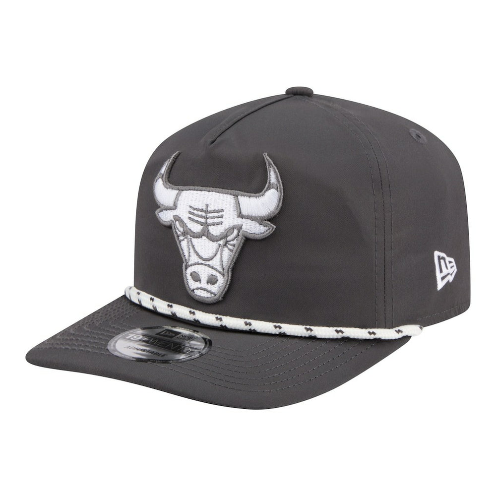 New Era - Chicago Bulls Tonal Rope 19TWENTY Adjustable Hat - Graphite