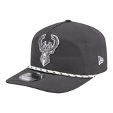 New Era - Milwaukee Bucks Tonal Rope 19TWENTY Adjustable Hat - Graphite