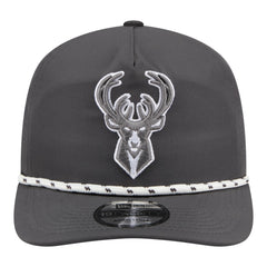 New Era - Milwaukee Bucks Tonal Rope 19TWENTY Adjustable Hat - Graphite