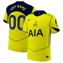 Nike Tottenham Hotspur 2025/26 Third Replica Custom Jerseys - Yellow