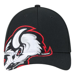 Buffalo Sabres - New Era Oversized Logo M-Crown Flex 39THIRTY Hat Black