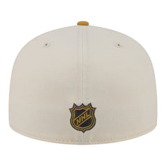 Anaheim Ducks - New Era Colorpack Two-Tone 59FIFTY Fitted Hat Cream/Tan