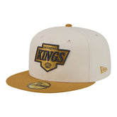 Los Angeles Kings - New Era Colorpack Two-Tone 59FIFTY Fitted Hat Cream/Tan