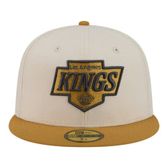 Los Angeles Kings - New Era Colorpack Two-Tone 59FIFTY Fitted Hat Cream/Tan