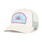 Super Bowl LX '47 Leland Adjustable Trucker Hat Natural - 47 brand