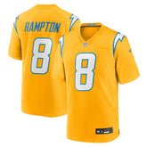 Omarion Hampton Los Angeles Chargers Alternate Charger Power Game Player Jersey Gold - Nike