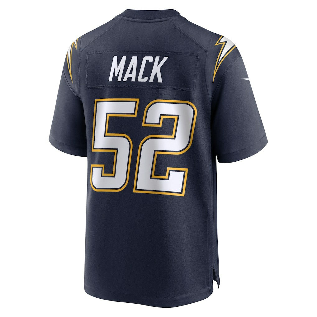 Khalil Mack Los Angeles Chargers Alternate Super Chargers Game Player Jersey - Navy | NFL Jerseys