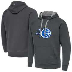 NBA - Orlando Magic Antigua New Logo Victory Pullover Hoodie - Charcoal